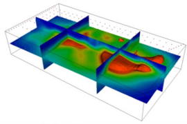 ERT survey reservoir