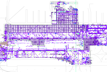 GPR inspection survey at London Heathrow Airport