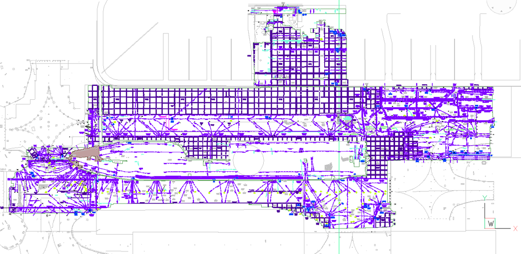 GPR inspection survey at London Heathrow Airport