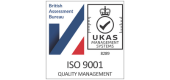 ISO 9001 accreditation logo