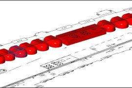 Detected London buried cellars modelled in 3D