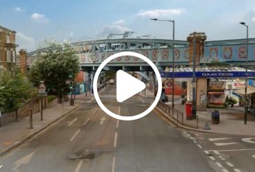 Point cloud flythrough of the Kilburn High Road in London, created using the IVION software on the NavVis.